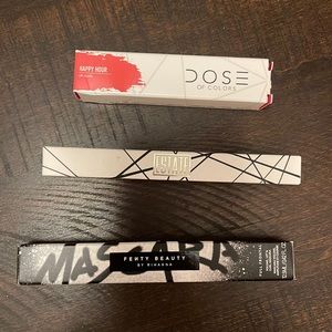 Makeup Bundle Mascara, Lip Gloss, Eyeliner